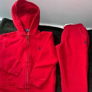 Toddler Unisex Polo Sweatsuite